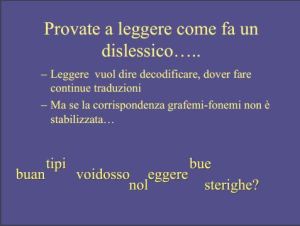 dislessia